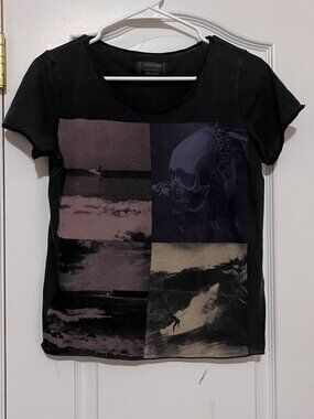 Vintage All Saints Limits Tee UK 12 US 8